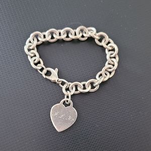 Tiffany & Co Heart Chain Bracelet